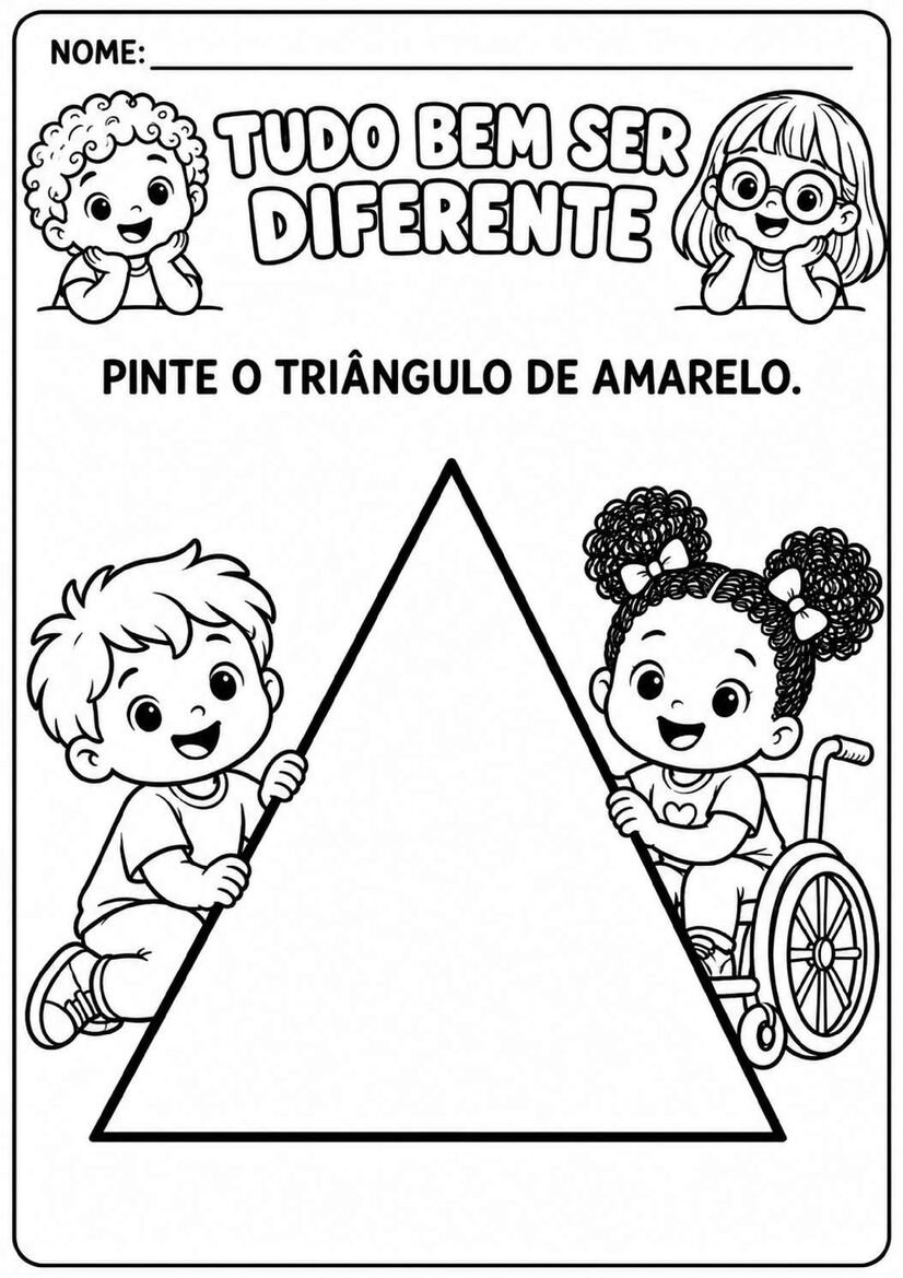 atividades educação infantil cores e formas para imprimir página 2